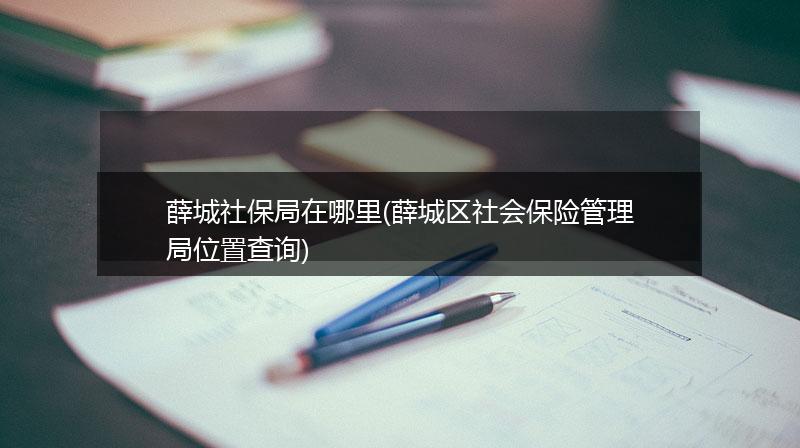 薛城社保局在哪里(薛城区社会保险管理局位置查询)