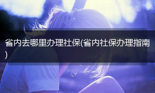 省内去哪里办理社保(省内社保办理指南)
