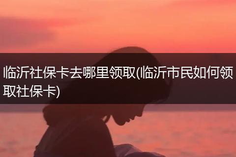 临沂社保卡去哪里领取(临沂市民如何领取社保卡)