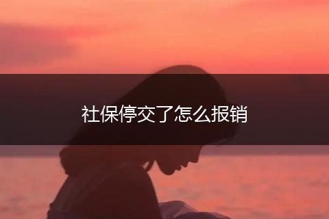 社保停交了怎么报销