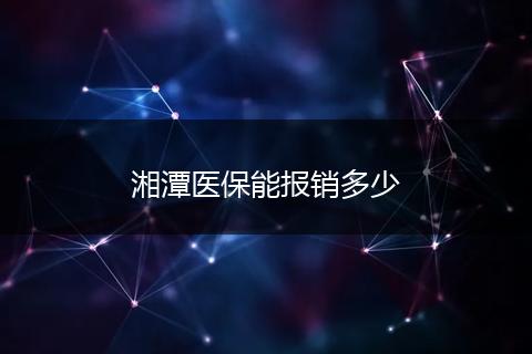 湘潭医保能报销多少