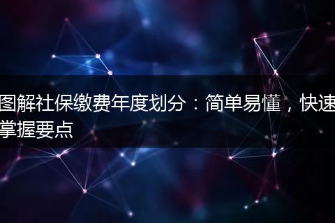 图解社保缴费年度划分:简单易懂,快速掌握要点