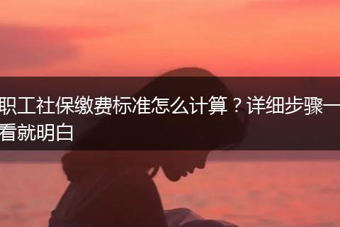 职工社保缴费标准怎么计算？详细步骤一看就明白